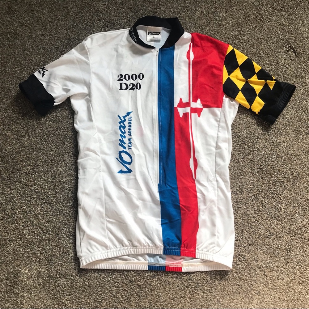 Vintage NCVC Cycling Jersey - Medium